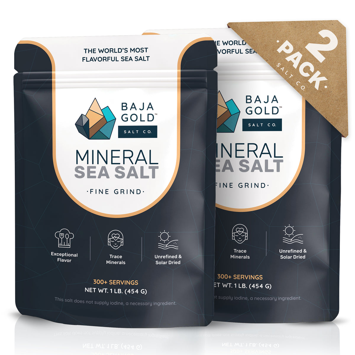 Baja Gold - Fine Grind 454g (2-pack)